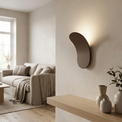 Nordic LED wandlamp in woonkamer