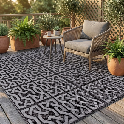 Buitenkleed op terras