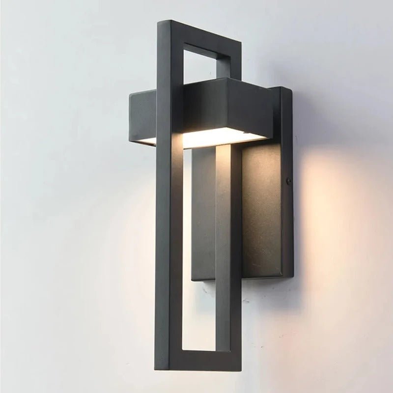 Buitenlamp Wand Scandinavisch – Waterdichte Aluminium LED Wandlamp voor Gevel