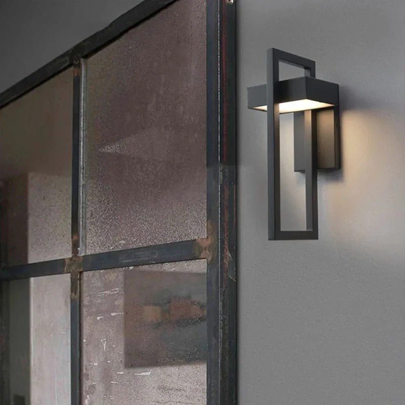 Buitenlamp Wand Scandinavisch – Waterdichte Aluminium LED Wandlamp voor Gevel