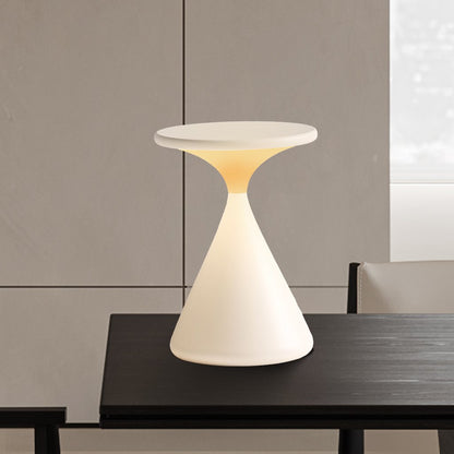 Aurora Draadloze Tafellamp Zandloper – Oplaadbare Sfeerlamp met Warm LED-licht