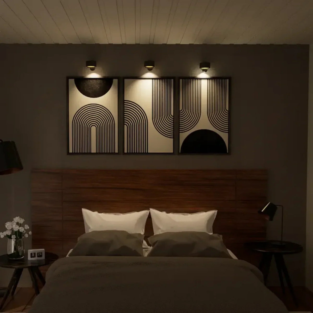 Oplaadbare LED Wandlamp USB – Draadloos met Touch- of Afstandsbediening