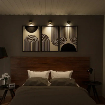 Oplaadbare LED Wandlamp USB – Draadloos met Touch- of Afstandsbediening