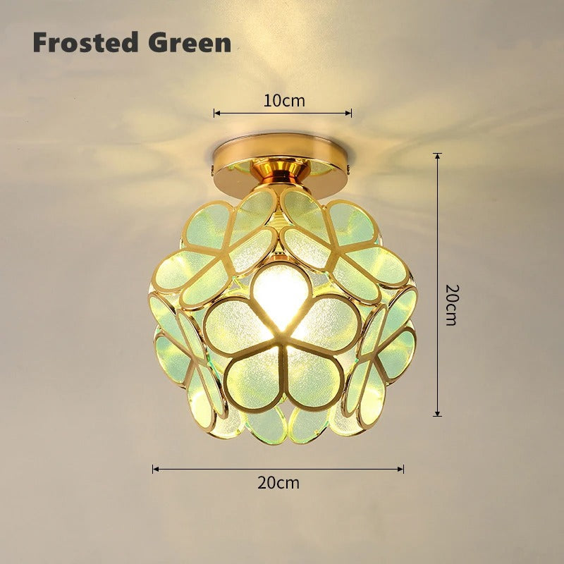Plafondlamp Bloemblad – Elegante Nordic Sfeerlamp voor Hal & Slaapkamer