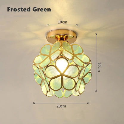 Plafondlamp Bloemblad – Elegante Nordic Sfeerlamp voor Hal & Slaapkamer