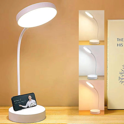 Bureaulamp Zwanenhals LED – Verstelbare Leeslamp met USB-oplader