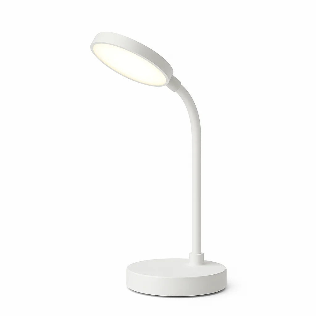 Bureaulamp Zwanenhals LED – Verstelbare Leeslamp met USB-oplader