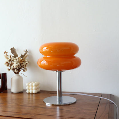 Tafellamp Glas Italiaans Design – Moderne Retro Sfeerlamp voor Woonkamer