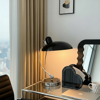 Tafellamp Boogdesign Metaal – Bauhaus Sfeerlamp voor Woonkamer & Bureau