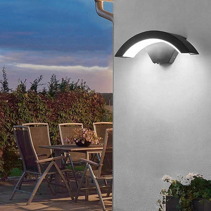 Buitenlamp Wand LED – IP65 Waterdichte Wandlamp voor Gevel & Tuin, Zwart