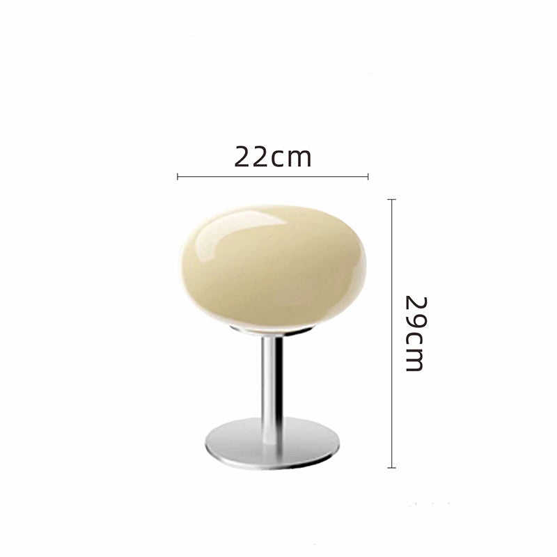 Tafellamp Glas Italiaans Design – Moderne Retro Sfeerlamp voor Woonkamer